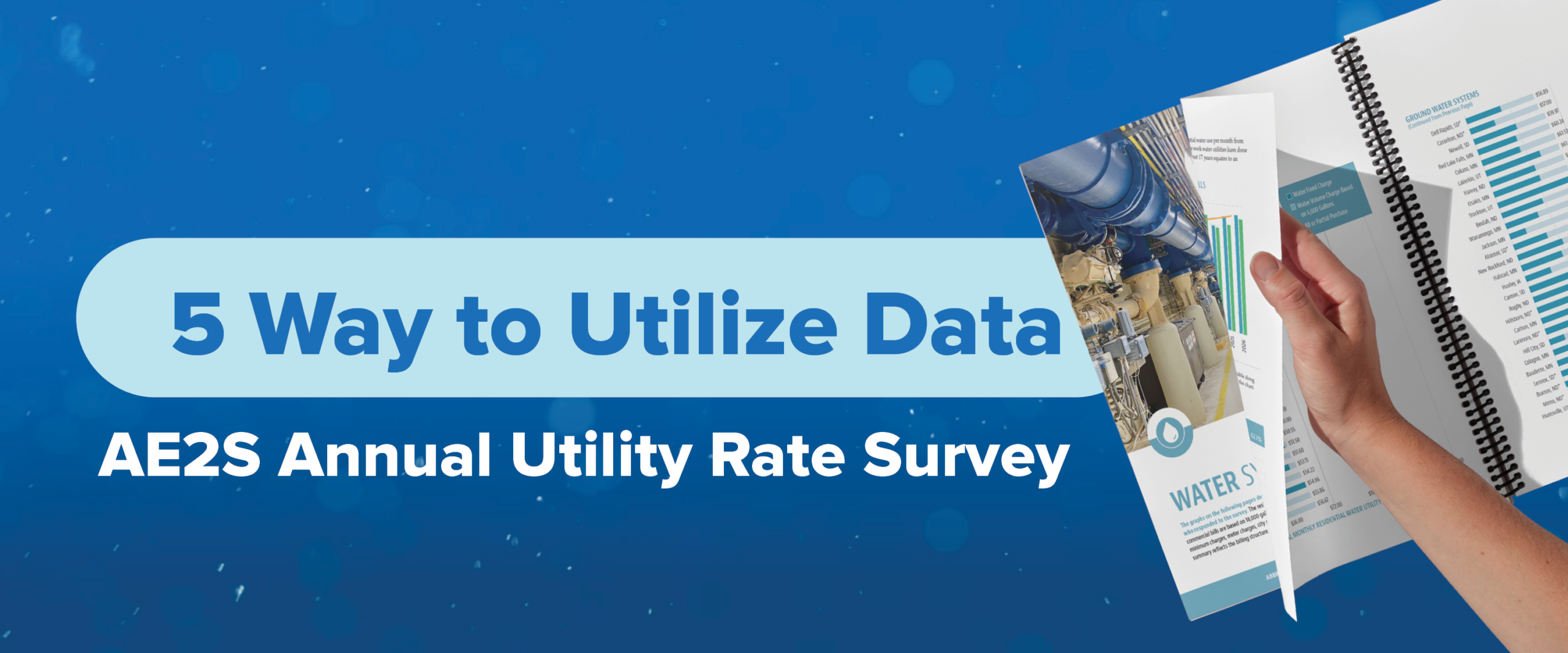 hand turning page, 5 ways to utilize data